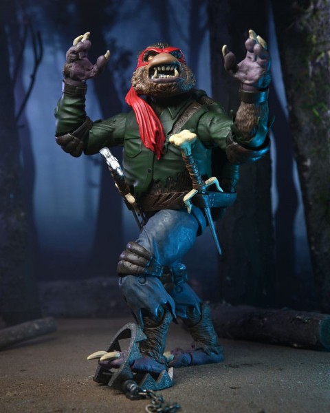 Universal Monsters x Teenage Mutant Ninja Turtles Action Figure Ultimate Raphael as The Wolfman 18 cm