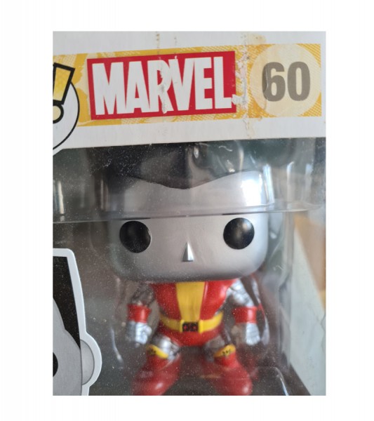 B-Ware Marvel Comics POP! Vinyl Wackelkopf-Figur Colossus 10 cm - defekte Verpackung