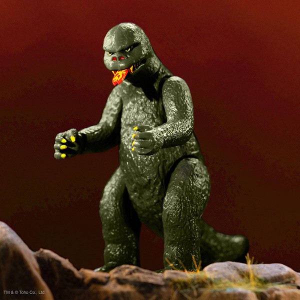 Godzilla ReAction Action Figure Shogun (Dark Green)