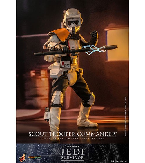 Star Wars Jedi Survivor Videogame Masterpiece Actionfigur 1/6 Scout Trooper Commander 30 cm