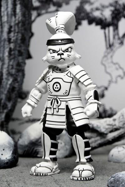 Usagi Yojimbo Action Figure Samurai Usagi Yojimbo Black &amp; White Figure 18 cm