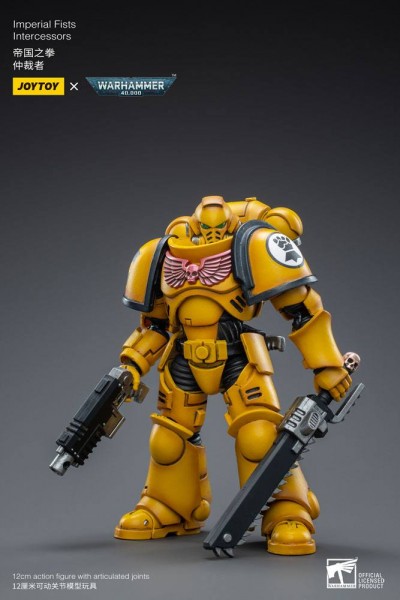 Warhammer 40k Action Figure 1/18 Imperial Fists Intercessors