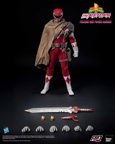Mighty Morphin Power Rangers: The Return FigZero Actionfigur 1/6 Red Power Ranger 31 cm
