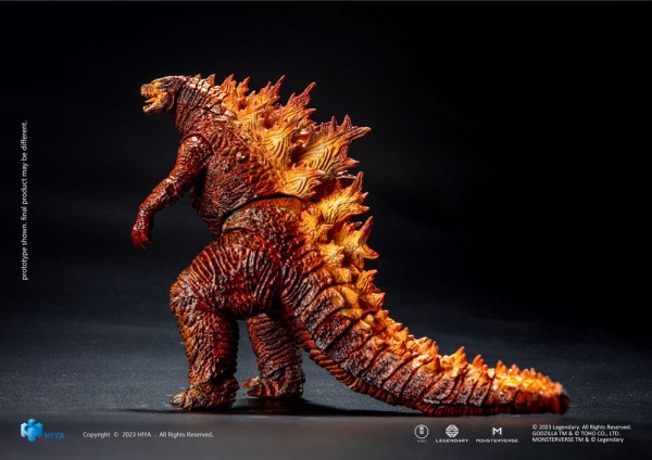 Godzilla Exquisite Basic Action Figure Godzilla: King of the Monsters Burning Godzilla 18 cm