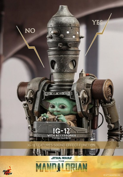 Star Wars: The Mandalorian Actionfigur 1/6 IG-12 36 cm