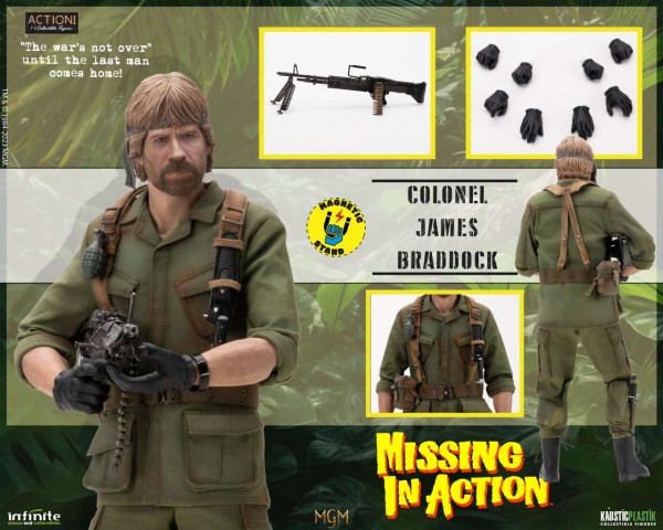 Missing In Action Colonel James Braddock 1/6 Actionfigur Standard Edition