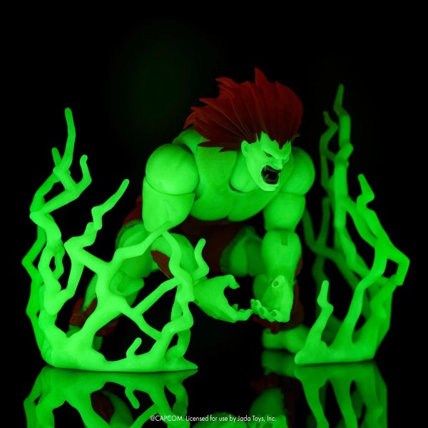 Ultra Street Fighter II Blanka Glow-in-the-Dark 6-Inch Scale Action Figure