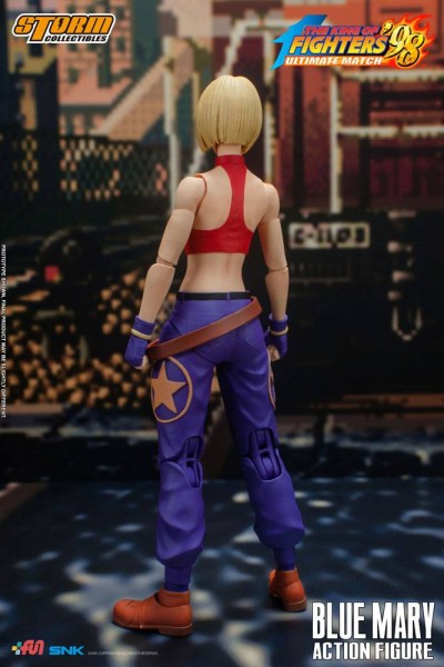 King of Fighters '98: Ultimate Match Actionfigur 1/12 Blue Mary