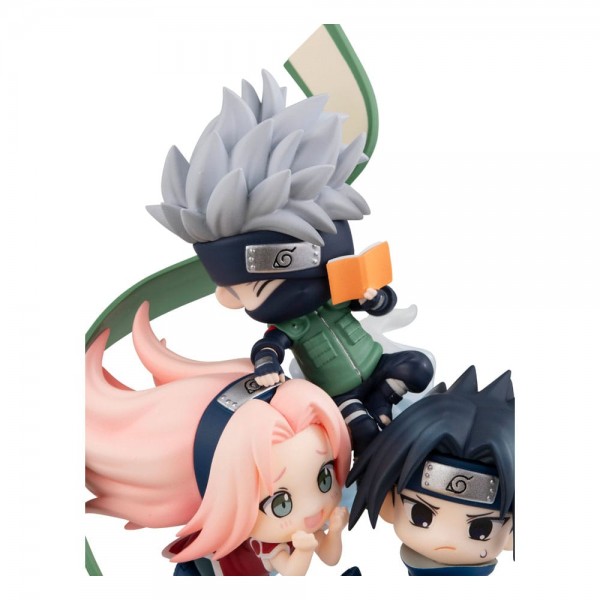 Naruto Shippuden FigUnity PVC Mini-Statue Gather here, Team 7 13 cm