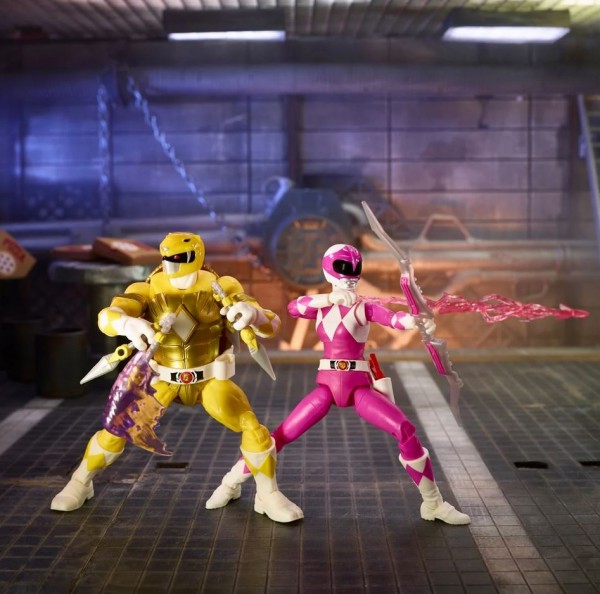 Power Rangers x Turtles Lightning Collection Actionfiguren 15 cm Morphed April O'Neil & Michelangelo