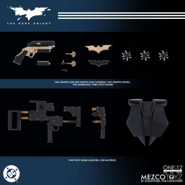 The Dark Knight Actionfigur 1/12 Batman 17 cm