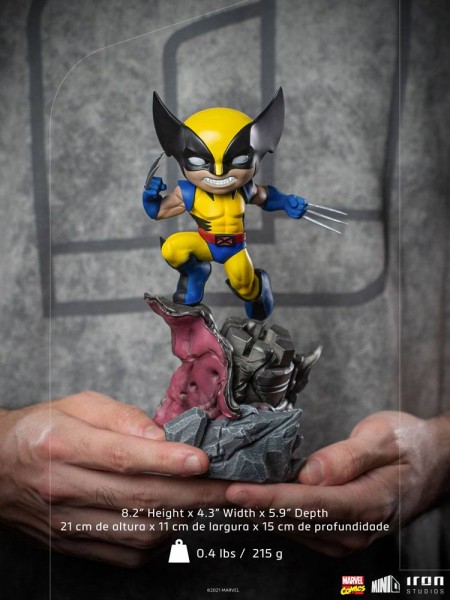 Marvel Minico PVC Figur Wolverine (X-Men) Deluxe