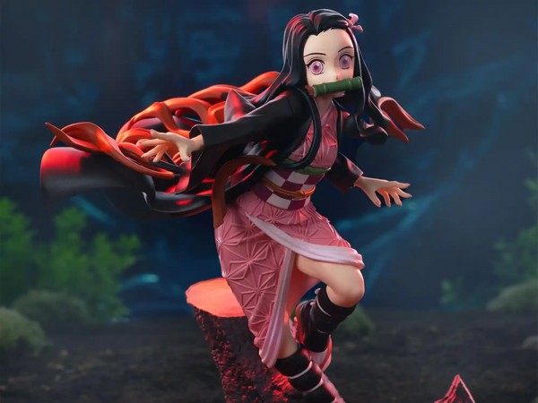 Demon Slayer Nezuko Kamado Xross Link Figur - Rerun