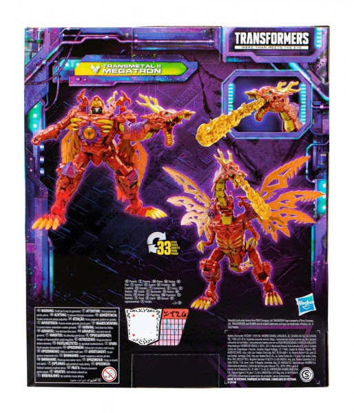 Transformers Generations LEGACY Leader Transmetal II Megatron