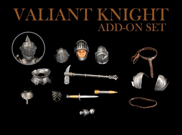 Mythic Legions: Reinforcement 3 Zubehör-Set für Actionfiguren Valiant Knight Add-On Set