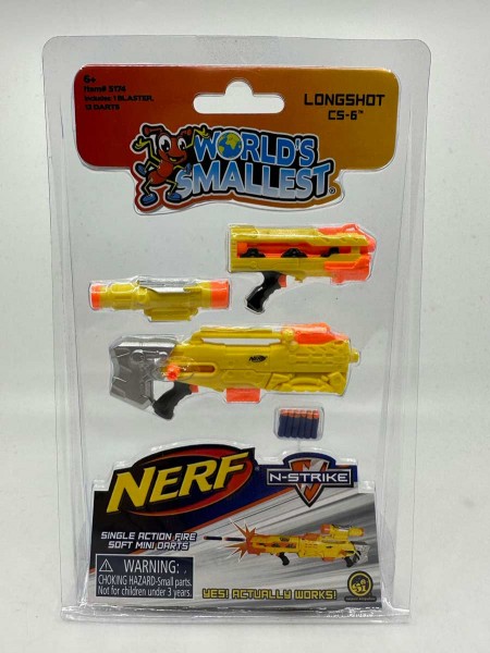 World's Smallest: Nerf Blasters - 3 Stück