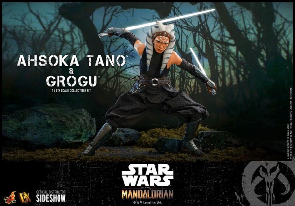 Star Wars The Mandalorian Television Masterpiece Actionfigur 1/6 Ahsoka Tano & Grogu