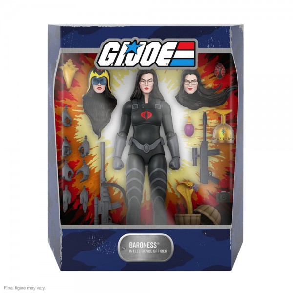 G.I. Joe ULTIMATES! Wave 4 Baroness (Black Suit)