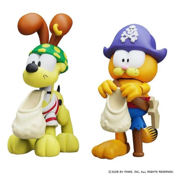 Garfield Halloween Adventure Pirate Garfield + Pirate Odie Actionfiguren