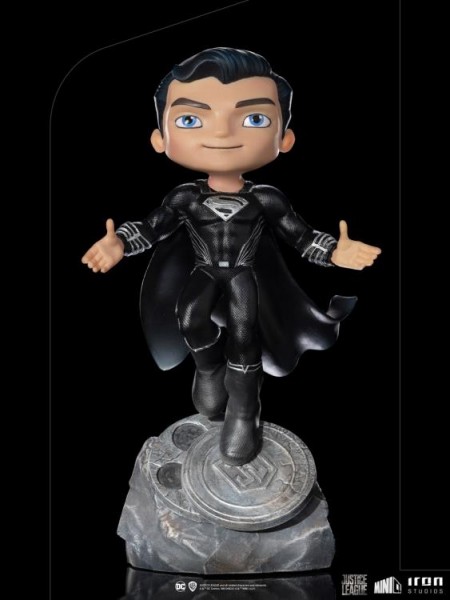 Justice League Minico PVC Figure Black Suit Superman