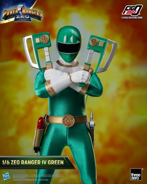 Power Rangers Zeo FigZero Actionfigur 1/6 Ranger IV Green 30 cm