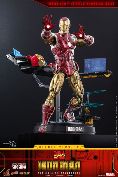 Marvel The Origins Collection Comic Masterpiece Actionfigur 1/6 Iron Man (Deluxe)