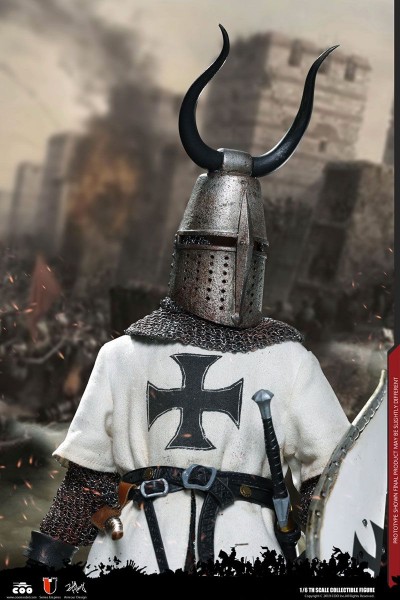 Coomodel Series of Empires Die-Cast Action Figure 1/6 Crusader Knights Glory of the Holy City