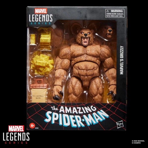 Spider-Man Marvel Legends Series Grizzly 15 cm Actionfigur