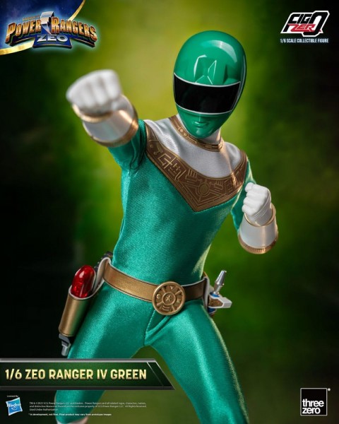 Power Rangers Zeo FigZero Actionfigur 1/6 Ranger IV Green 30 cm