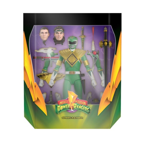 Power Rangers Ultimates Action Figure Mighty Morphin Green Ranger