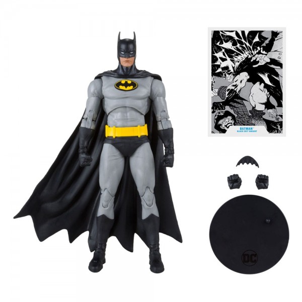DC Multiverse Actionfigur Batman (Knightfall) (Black/Grey) 18 cm