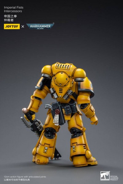 Warhammer 40k Action Figure 1/18 Imperial Fists Intercessors 12 cm