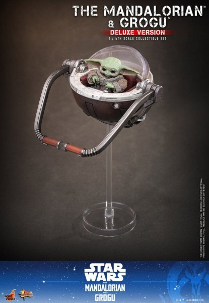 Star Wars: The Mandalorian & Grogu Movie Masterpiece Action Figure 1/6 The Mandalorian and Grogu (Deluxe Version) 31 cm
