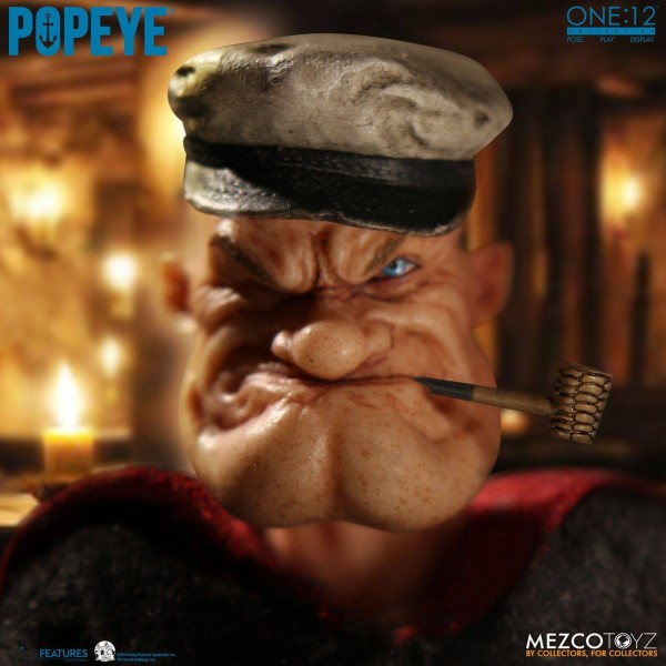 Popeye Actionfigur 1:12 Popeye 14 cm