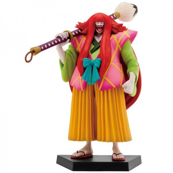 One Piece The Nine Red Scabbards is Here Kanjuro Ichibansho Figur 15,5 cm