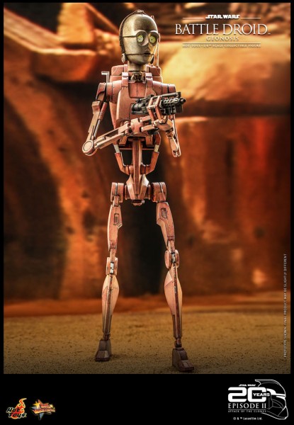Star Wars Movie Masterpiece Actionfigur 1/6 Battle Droid (Geonosis) Ep II