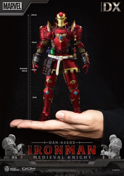 Marvel Dynamic 8ction Heroes Actionfigur Medieval Knight Iron Man (Deluxe Version)
