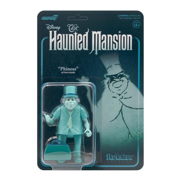 Haunted Mansion ReAction Action Figure Traveling Ghost Phineas