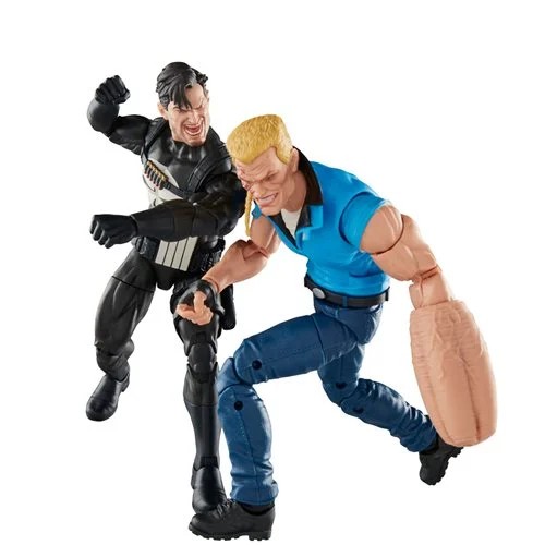 Marvel Legends Series Punisher and Bushwacker 6-Inch Action Figures