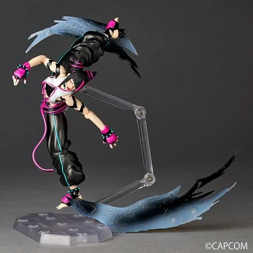 Street Fighter 6 Juri Revoltech Amazing Yamaguchi Action Figure