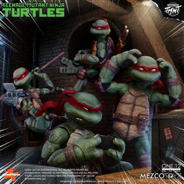 Teenage Mutant Ninja Turtles One:12 Collective Actionfiguren 1/12 Boxed Set 17 cm