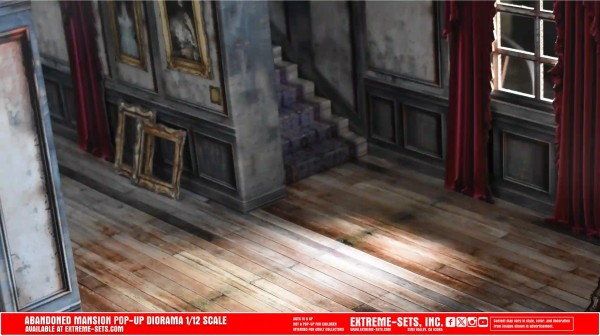 Extreme Sets Abandoned Mansion Pop-Up Diorama 1/12