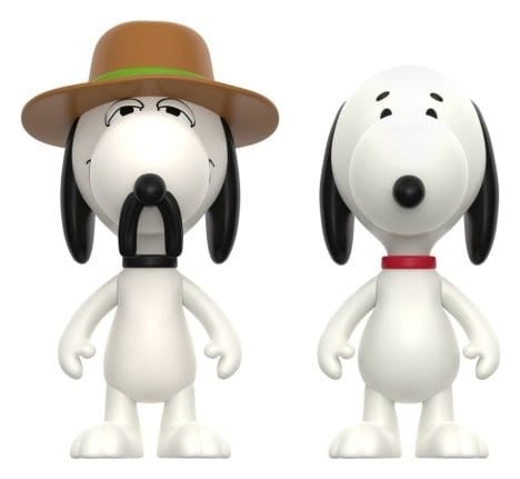 Peanuts ReAction Actionfiguren 2er-Pack Snoopy &amp; Spike 10 cm