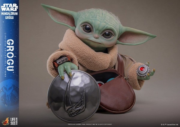 Star Wars The Mandalorian & Grogu Lebensgroße Figur Grogu 38 cm