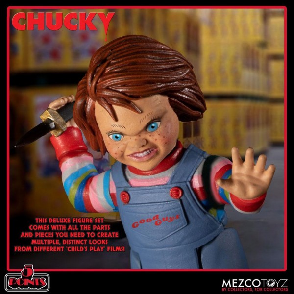 Chucky Die Mörderpuppe 5 Points Actionfigur Chucky 10 cm
