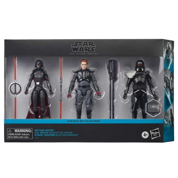 Star Wars Jedi: Fallen Order The Black Series Second Sister & Cal Kestis Inquisitor Vision Version