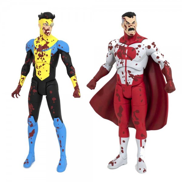 Omni-Man &amp; Invincible Deluxe Set 2 Fig. 18 cm Invincible 1/10 Scale