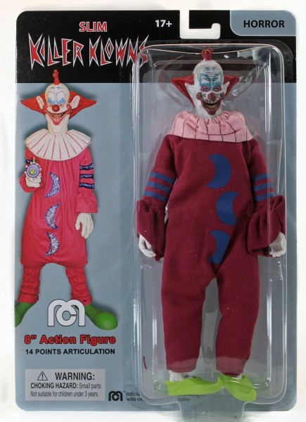 Killer Klowns from Outer Space Mego Retro Action Figure Slim