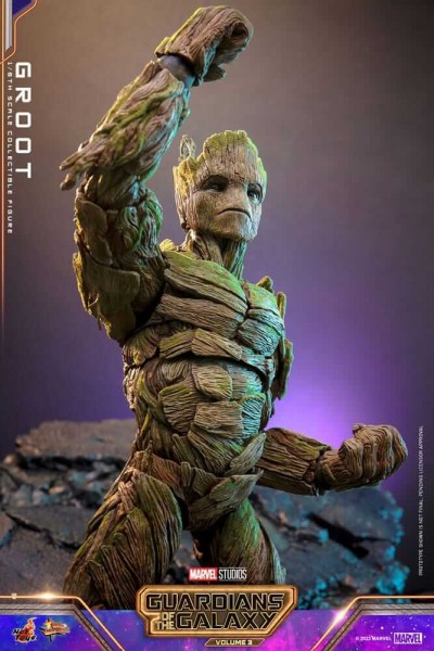 Guardians of the Galaxy Vol. 3 Movie Masterpiece Actionfigur 1/6 Groot 32 cm