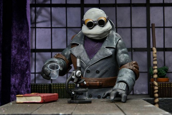 Universal Monsters x TMNT Actionfigur Ultimate Donatello as The Invisible Man